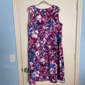 Womens  Multicolor Floral dress by Catherines size 1X